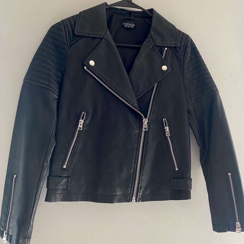 Topshop Leather Jacket